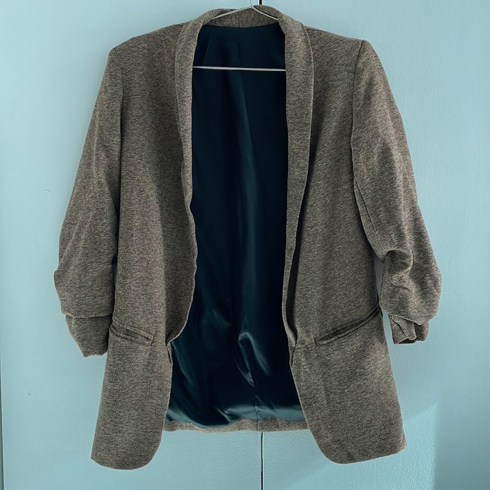 Brown blazer size XS